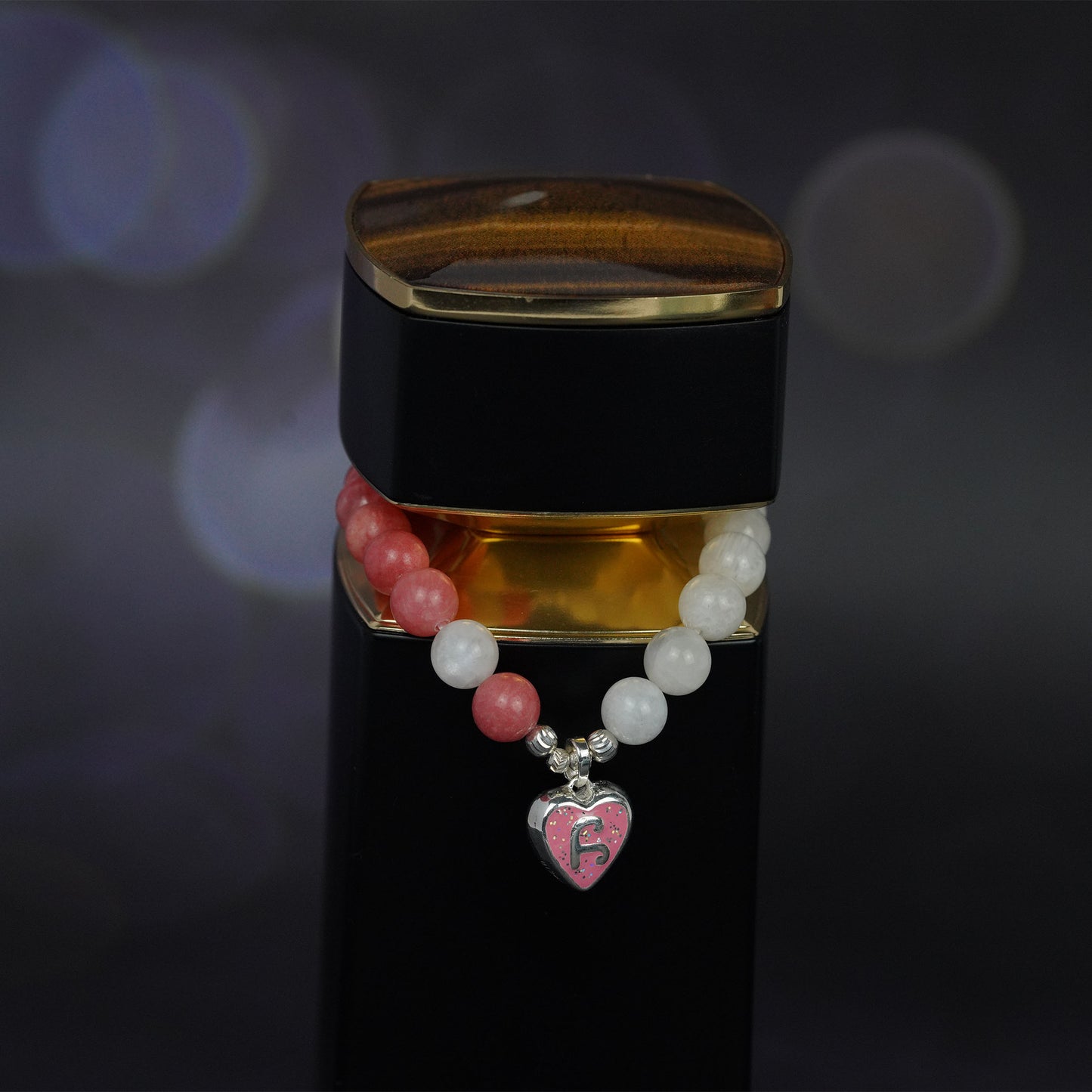 leadership energy with crystal stonebracelet for charisma & success
