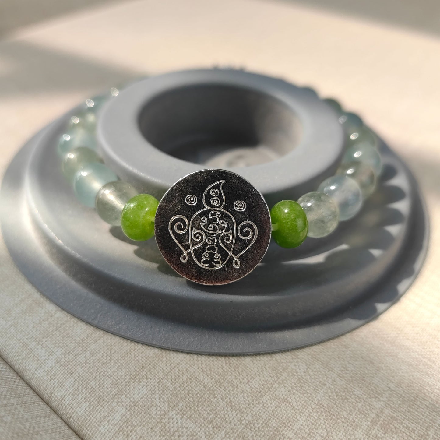 chakra healing jewelry coin necklace bracelet set - limited gemstones for meditation ruesi limited edition coin charm