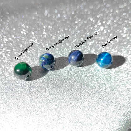 Pulsera de coraje con ojo de tigre y cobre esmaltado de nueve tesoros, joyería energética poderosa para hombres y mujeres