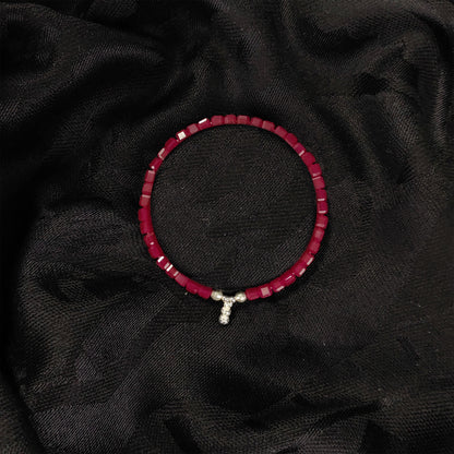 Natural Red Jade Healing Bracelet  Yantong Amulet Pendant for Couples & Marriage Blessings
