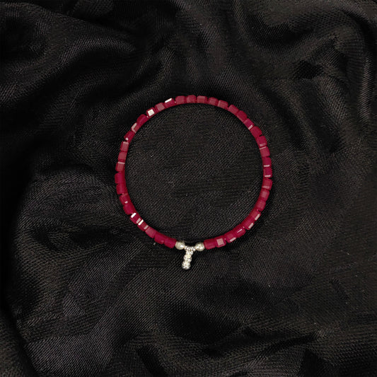 Natural Red Jade Healing Bracelet  Yantong Amulet Pendant for Couples & Marriage Blessings