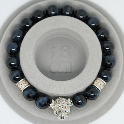 Pulsera de poder Bodhi con ojo de águila: amuleto de coraje y éxito para hombres y mujeres