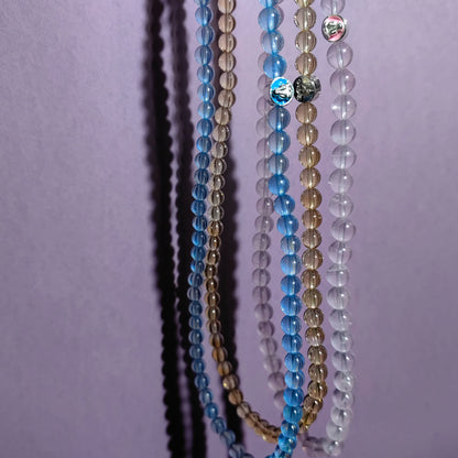 Sea Blue Treasure Three Circle Bracelet