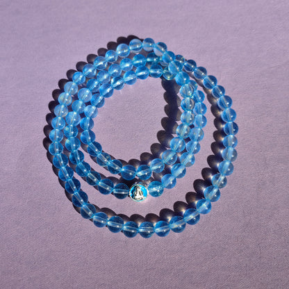 Sea Blue Treasure Three Circle Bracelet