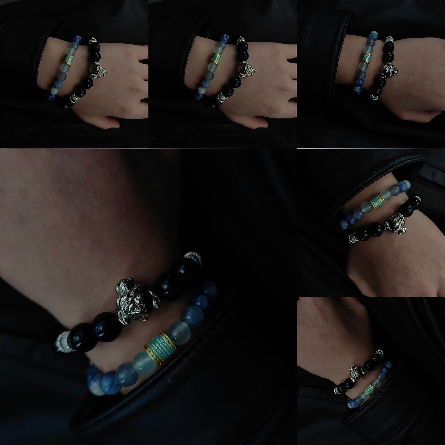 pulsera de poder bodhi con ojo de águila: amuleto de coraje y éxito para hombres y mujeres