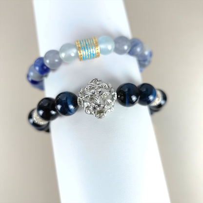 Pulsera de poder Bodhi con ojo de águila: amuleto de coraje y éxito para hombres y mujeres