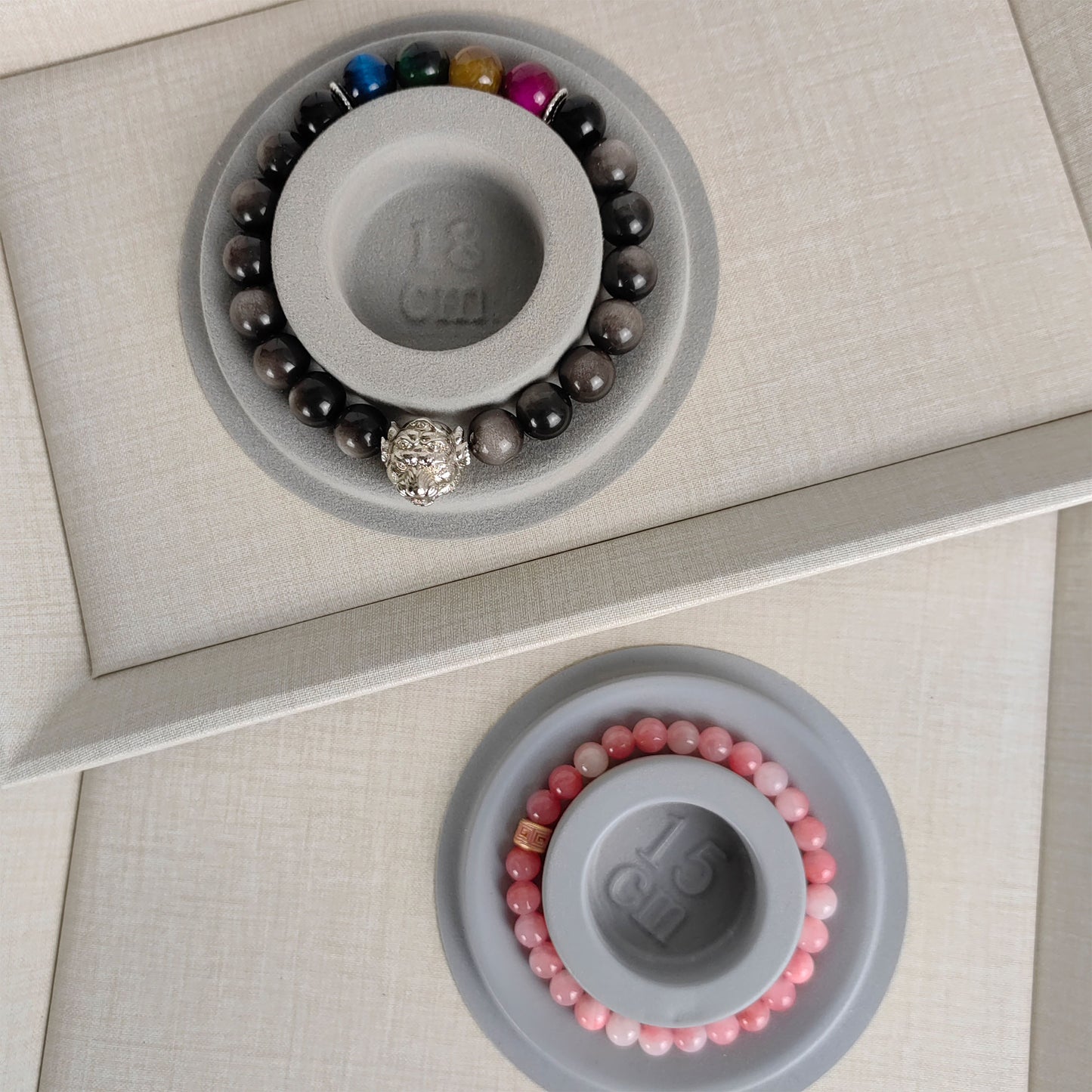 pulsera de amuleto de cinco ojos hecha a mano: limpia la energía negativa y realza la elegancia