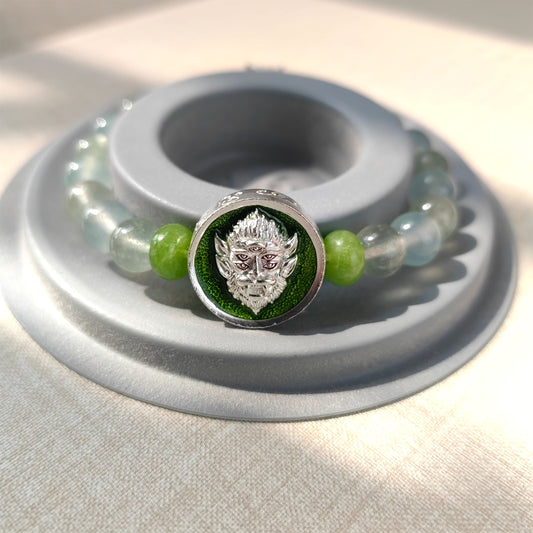 Juego de collar y pulsera con monedas y joyas curativas para chakras: piedras preciosas limitadas para meditación. Amuleto de moneda de edición limitada de Ruesi
