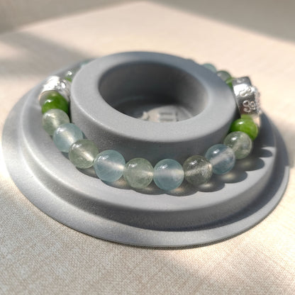 Juego de collar y pulsera con monedas y joyas curativas para chakras: piedras preciosas limitadas para meditación. Amuleto de moneda de edición limitada de Ruesi